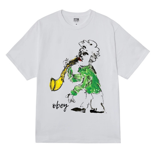 Obey Ανδρική κοντομάνκη μπλούζα Jazz Player Tee